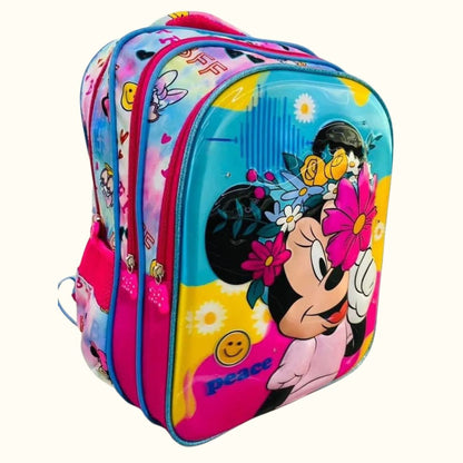 🎀 Mochila Niña Disney Minnie Original 3D