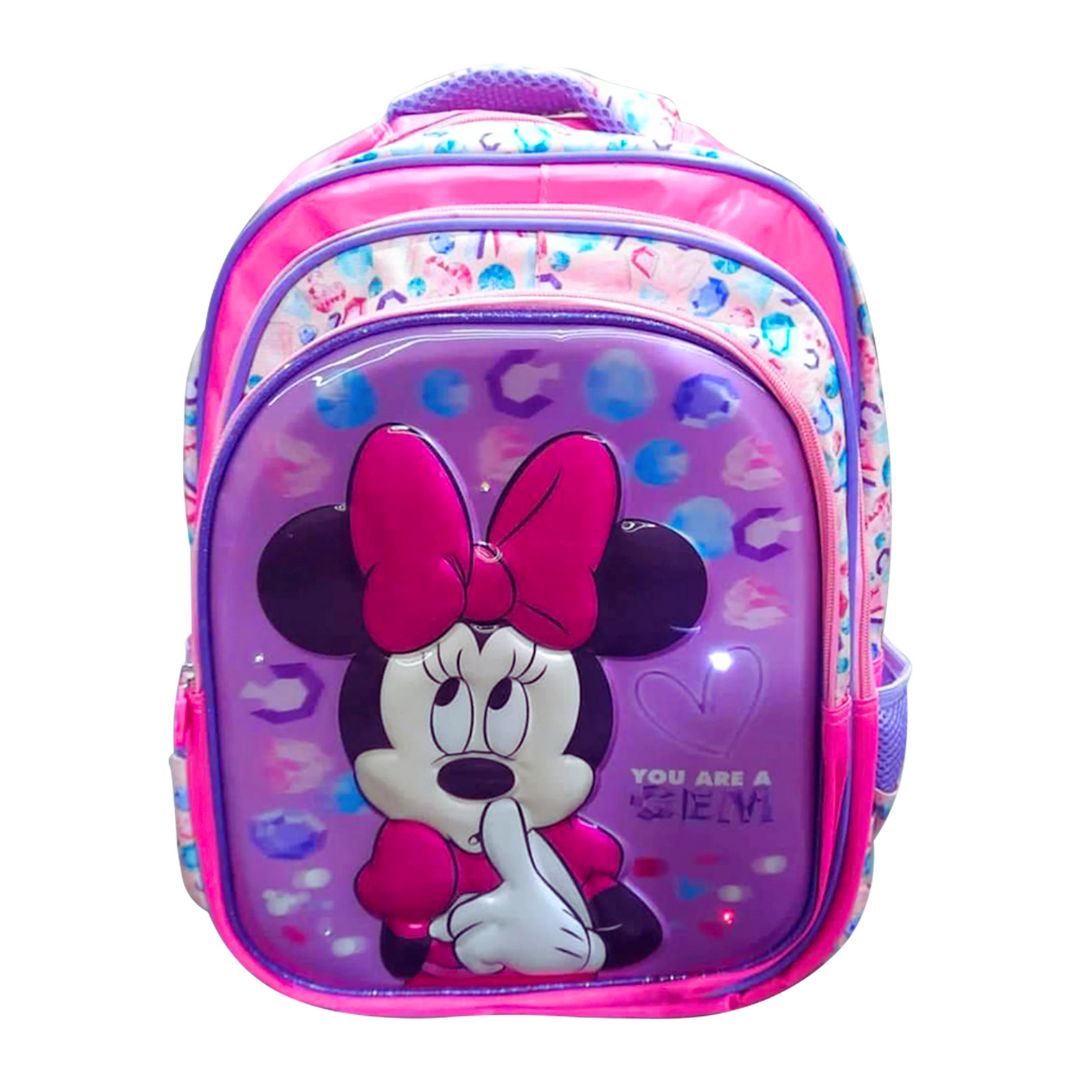 🎀 Mochila Niña Disney Minnie Original 3D